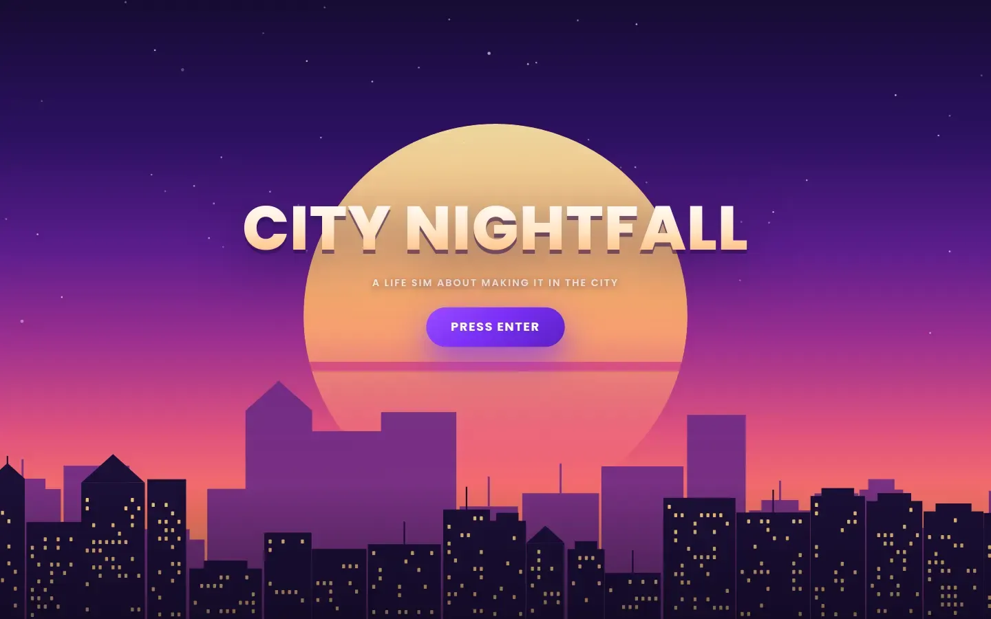 City Nightfall homepage