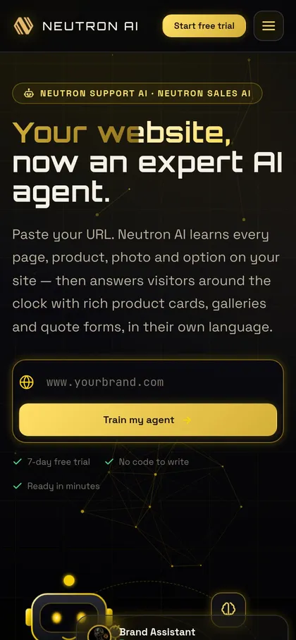 Neutron AI on a phone